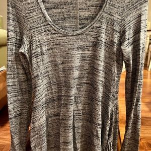 Red 23 gray tunic with fringe!